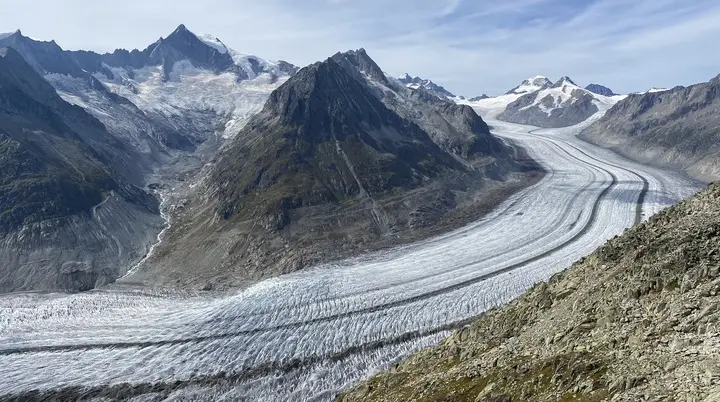 © Aletschgletscher / Foto: Jürgen Schätzle
